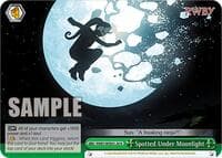Spotted Under Moonlight - RWBY Premium Booster - Weiss Schwarz card