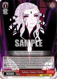 Salem: Inner Circle - RWBY Premium Booster - Weiss Schwarz card