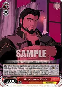 Hazel: Inner Circle - RWBY Premium Booster - Weiss Schwarz card