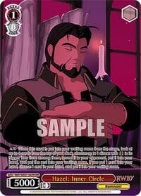 Hazel: Inner Circle (OFR) - RWBY Premium Booster - Weiss Schwarz card