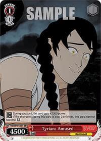 Tyrian: Amused - RWBY Premium Booster - Weiss Schwarz card