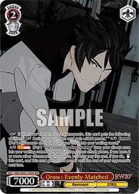 Qrow: Evenly Matched (OFR) - RWBY Premium Booster - Weiss Schwarz card