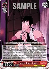 Tyrian: Inner Circle - RWBY Premium Booster - Weiss Schwarz card