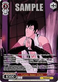 Tyrian: Inner Circle (OFR) - RWBY Premium Booster - Weiss Schwarz card