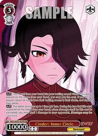 Cinder: Inner Circle (OFR) - RWBY Premium Booster - Weiss Schwarz card