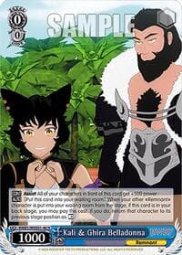 Kali & Ghira Belladonna - RWBY Premium Booster - Weiss Schwarz card