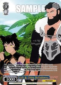 Kali & Ghira Belladonna (OFR) - RWBY Premium Booster - Weiss Schwarz card