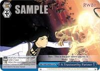 A Trustworthy Partner - RWBY Premium Booster - Weiss Schwarz card