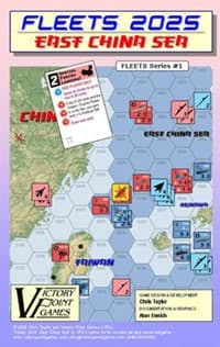 Fleets 2025: East China Sea - Victory Point Games - Boardgames card