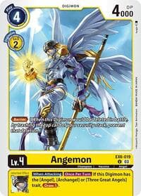 Angemon - Infernal Ascension - Digimon Card Game card