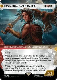 Kassandra, Eagle Bearer (Showcase) - Universes Beyond: Assassin's Creed - Magic: The Gathering card