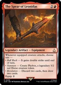 The Spear of Leonidas - Universes Beyond: Assassin's Creed - Magic: The Gathering card