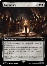 Conspiracy (Extended Art) - Universes Beyond: Assassin's Creed - Magic: The Gathering card