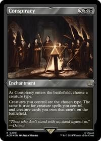 Conspiracy (Foil Etched) - Universes Beyond: Assassin's Creed - Magic: The Gathering card