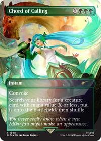 Chord of Calling (1595) (Rainbow Foil) - Secret Lair Drop Series - Magic: The Gathering card