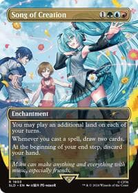 Song of Creation - Secret Lair Drop Series - Magic: The Gathering card