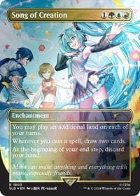 Song of Creation (Rainbow Foil) - Secret Lair Drop Series - Magic: The Gathering card