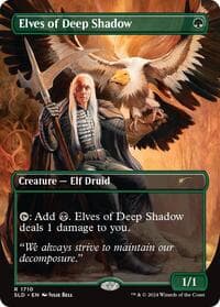 Elves of Deep Shadow - Secret Lair Drop Series - Magic: The Gathering card