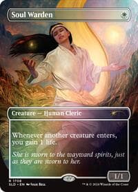 Soul Warden (1708) (Rainbow Foil) - Secret Lair Drop Series - Magic: The Gathering card