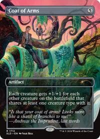 Coat of Arms (1712) - Secret Lair Drop Series - Magic: The Gathering card