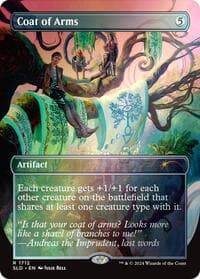 Coat of Arms (1712) (Rainbow Foil) - Secret Lair Drop Series - Magic: The Gathering card