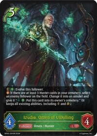 Izudia, Omen of Unkilling - BP05: Omens Eternal - Shadowverse: Evolve card