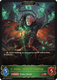 Izudia, Omen of Unkilling (Evolved) - BP05: Omens Eternal - Shadowverse: Evolve card