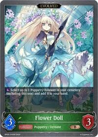Flower Doll (Evolved) - BP05: Omens Eternal - Shadowverse: Evolve card