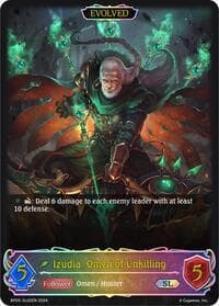 Izudia, Omen of Unkilling (Evolved) (SL) - BP05: Omens Eternal - Shadowverse: Evolve card