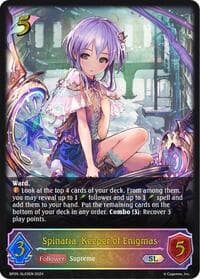 Spinaria, Keeper of Enigmas (SL) - BP05: Omens Eternal - Shadowverse: Evolve card