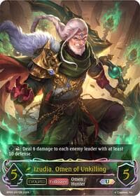 Izudia, Omen of Unkilling (Evolved) (U) - BP05: Omens Eternal - Shadowverse: Evolve card