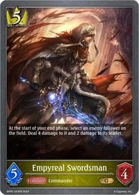 Empyreal Swordsman - BP05: Omens Eternal - Shadowverse: Evolve card