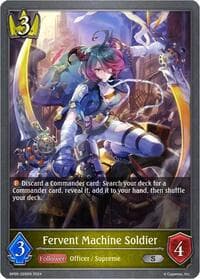 Fervent Machine Soldier - BP05: Omens Eternal - Shadowverse: Evolve card