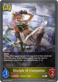 Disciple of Usurpation (Foil) - BP05: Omens Eternal - Shadowverse: Evolve card