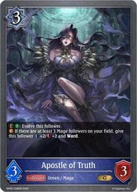 Apostle of Truth - BP05: Omens Eternal - Shadowverse: Evolve card
