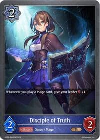 Disciple of Truth - BP05: Omens Eternal - Shadowverse: Evolve card