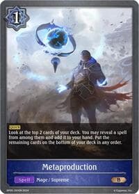Metaproduction - BP05: Omens Eternal - Shadowverse: Evolve card