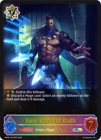 Raio, Omen of Truth (SL) - BP05: Omens Eternal - Shadowverse: Evolve card