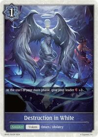 Destruction in White - BP05: Omens Eternal - Shadowverse: Evolve card