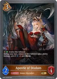 Apostle of Disdain - BP05: Omens Eternal - Shadowverse: Evolve card