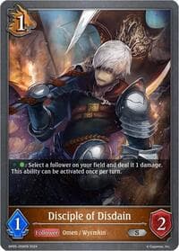 Disciple of Disdain - BP05: Omens Eternal - Shadowverse: Evolve card