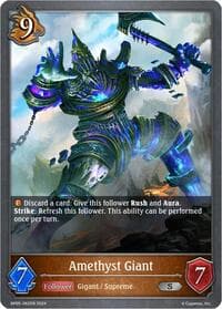 Amethyst Giant - BP05: Omens Eternal - Shadowverse: Evolve card