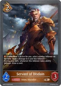 Servant of Disdain - BP05: Omens Eternal - Shadowverse: Evolve card