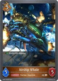 Airship Whale - BP05: Omens Eternal - Shadowverse: Evolve card
