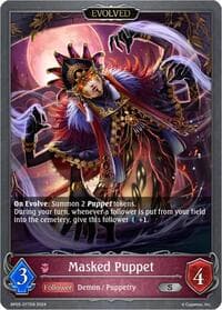 Masked Puppet (Evolved) - BP05: Omens Eternal - Shadowverse: Evolve card
