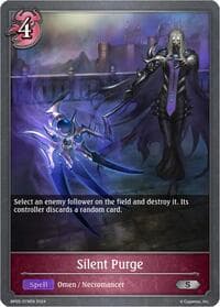 Silent Purge - BP05: Omens Eternal - Shadowverse: Evolve card