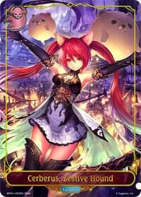 Cerberus, Festive Hound - BP05: Omens Eternal - Shadowverse: Evolve card