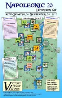 Napoleonic 20 Expansion Kit with Gzhatsk 20 - Victory Point Games - Boardgames card