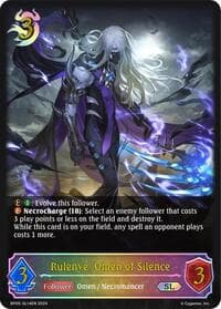 Rulenye, Omen of Silence (SL) - BP05: Omens Eternal - Shadowverse: Evolve card