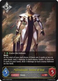Mjerrabaine, Omen of One - BP05: Omens Eternal - Shadowverse: Evolve card